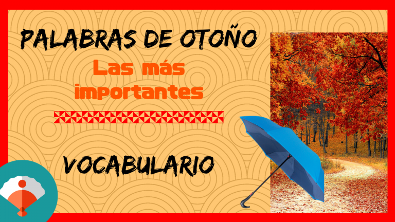 Palabras de otoño en japonés