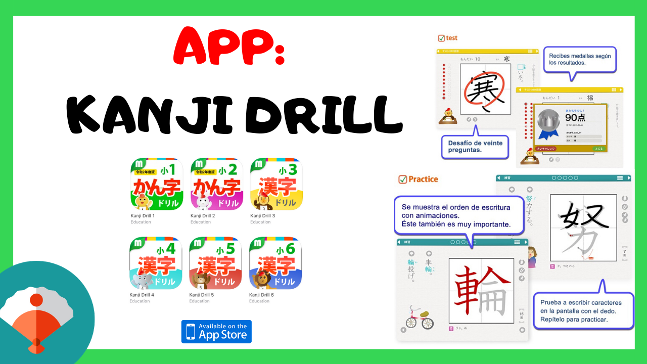 app de kanji para ipad